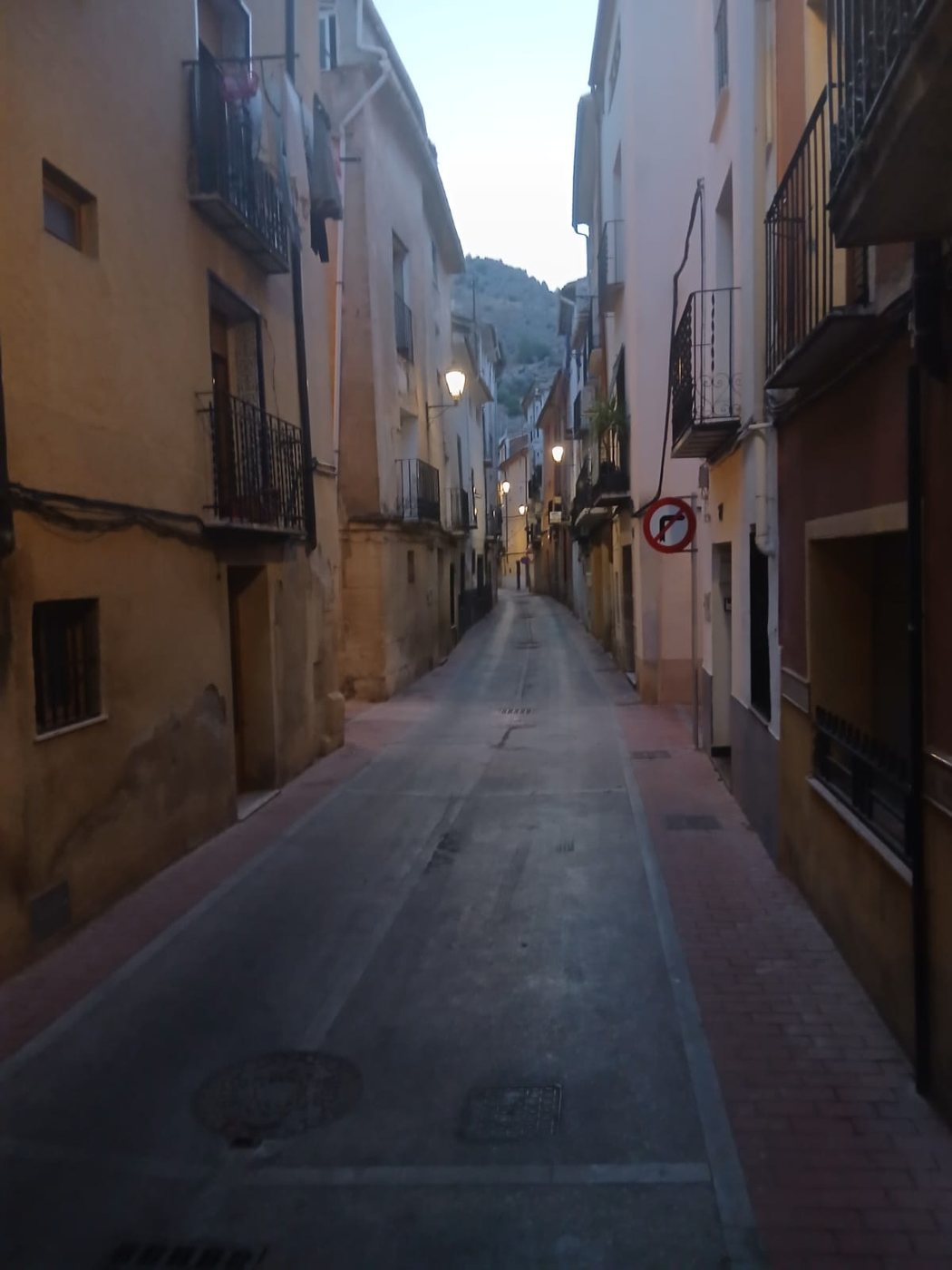 A street in Cocentaina's old quarter