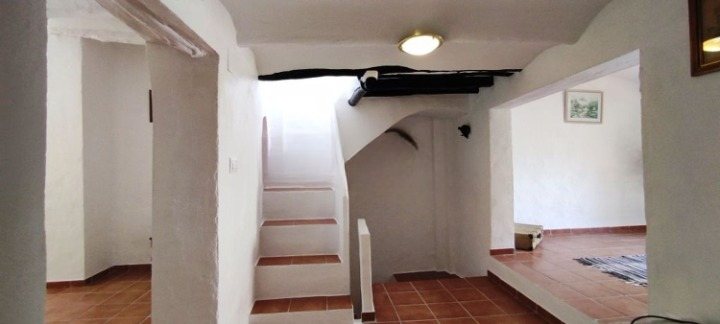 Traditional staircase inside Casa de Mariola